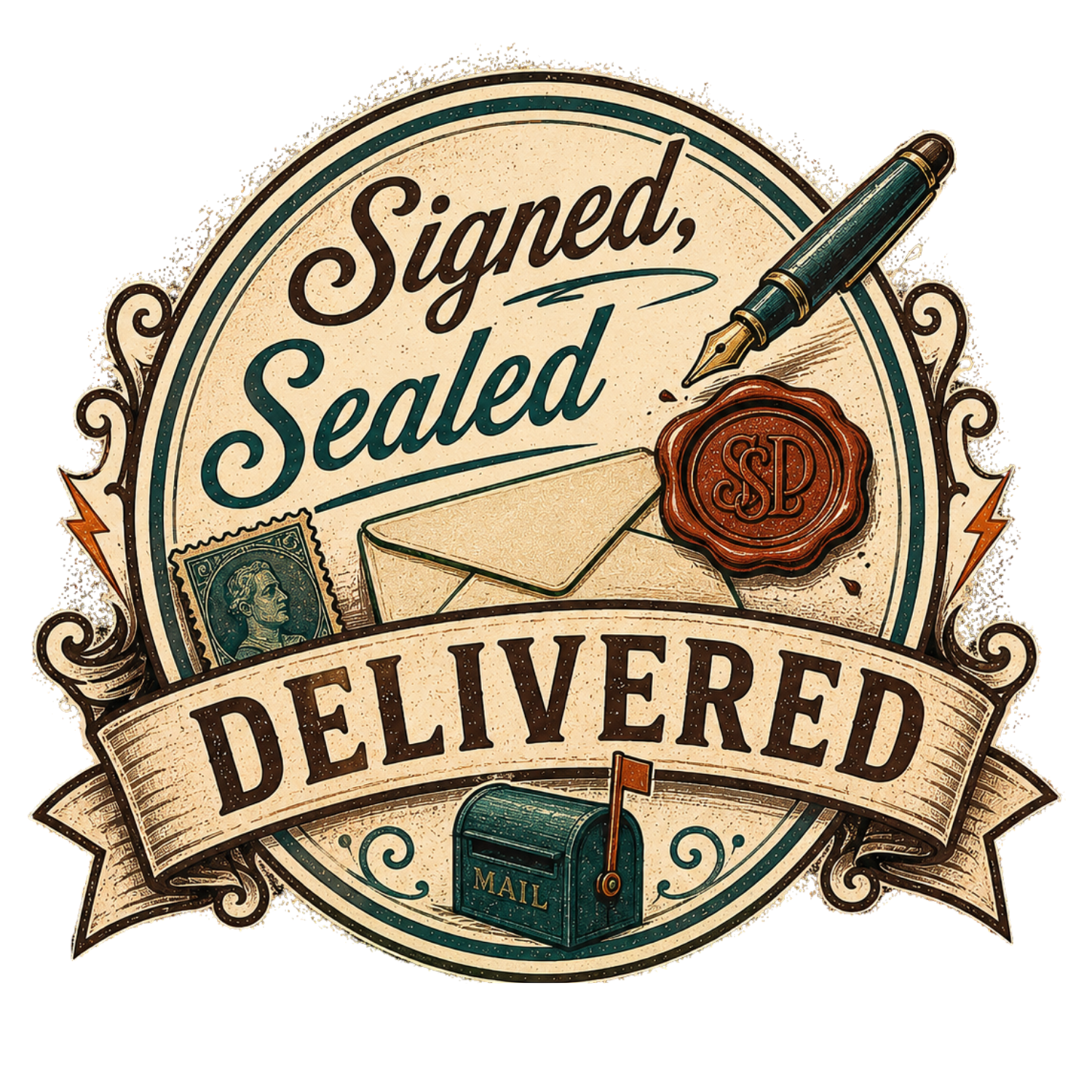 Signed Sealed Delivered logo
